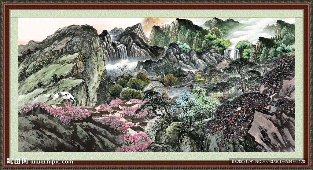 山水画 