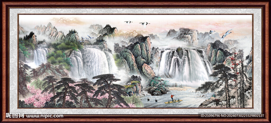 大厅风景画