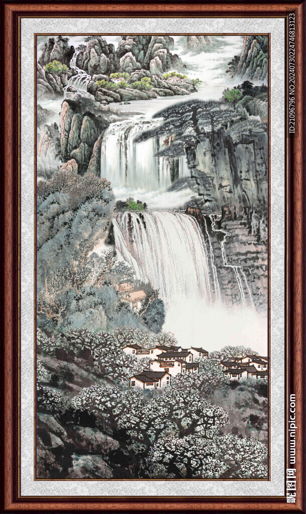 客厅山水