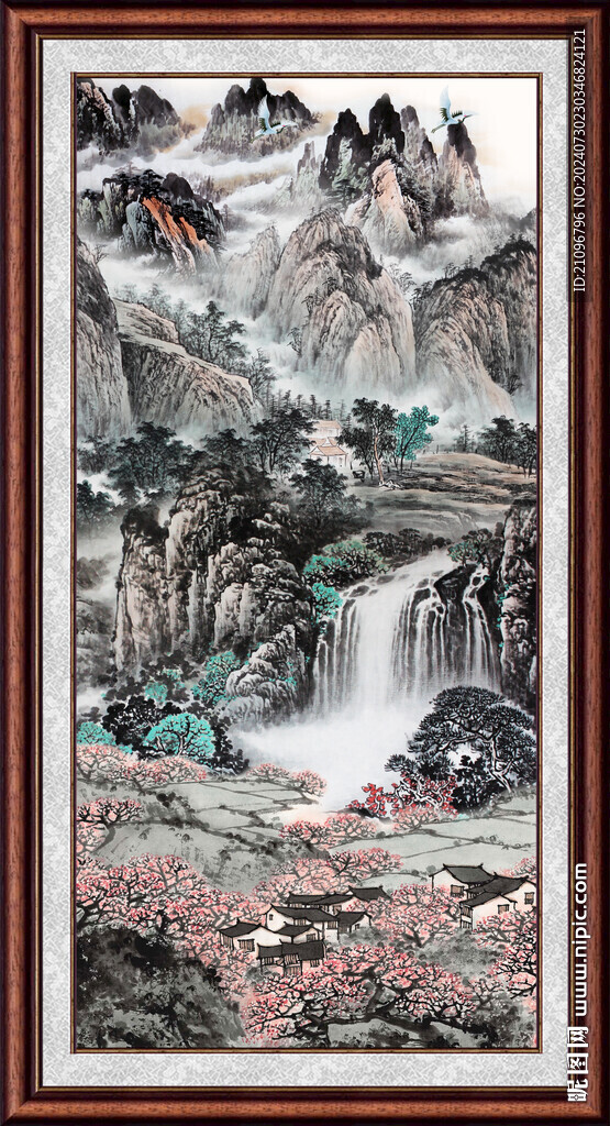 客厅山水