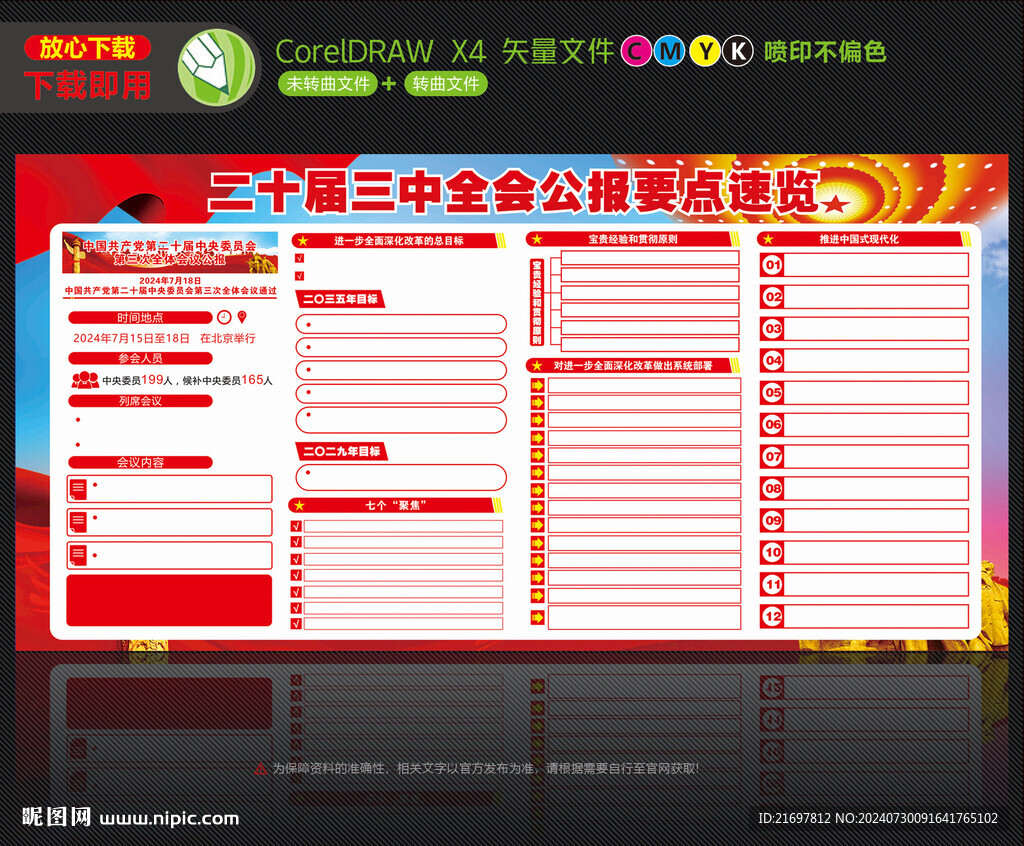二十届三中全会宣传栏