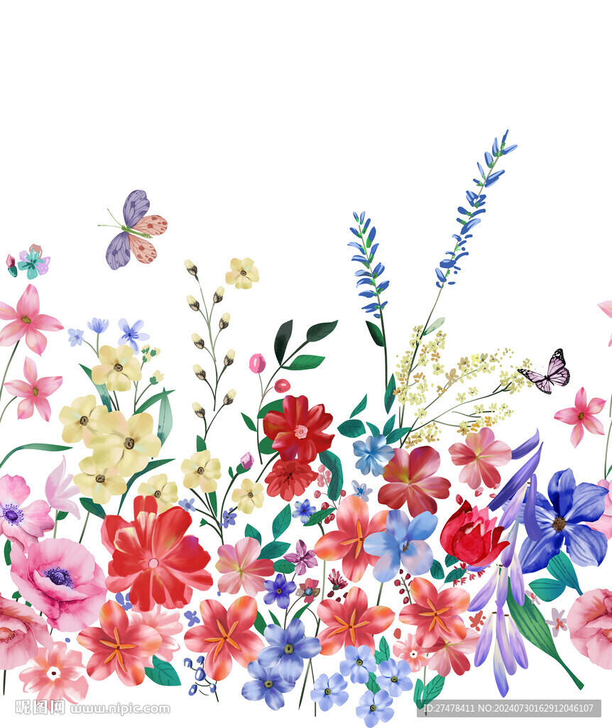 定位花