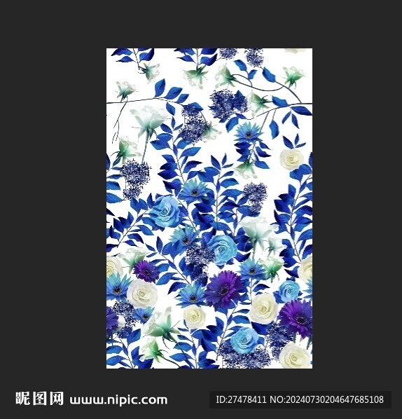 手绘花