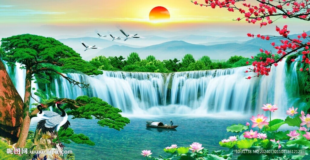 山水画