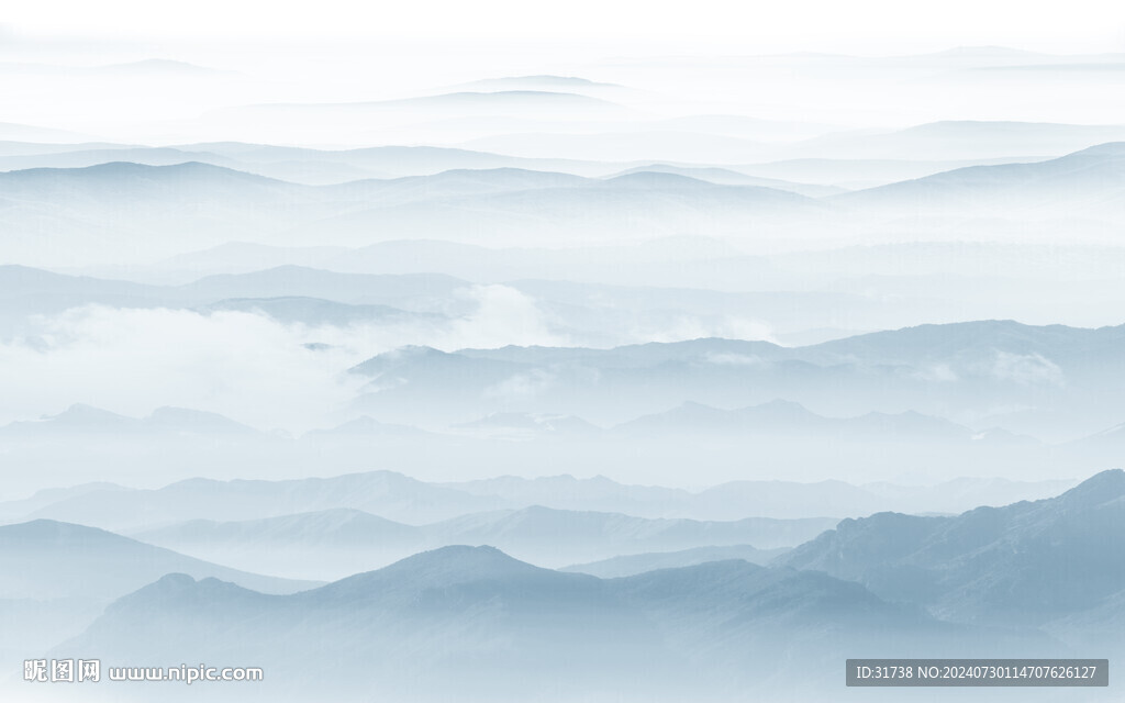 新中式山水画