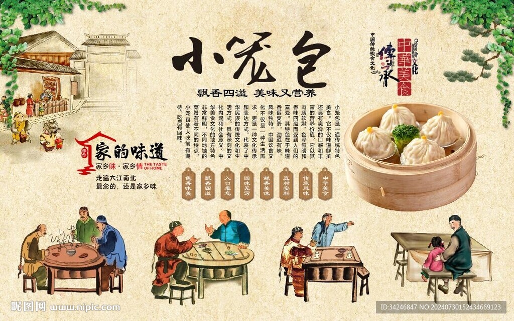 小笼包