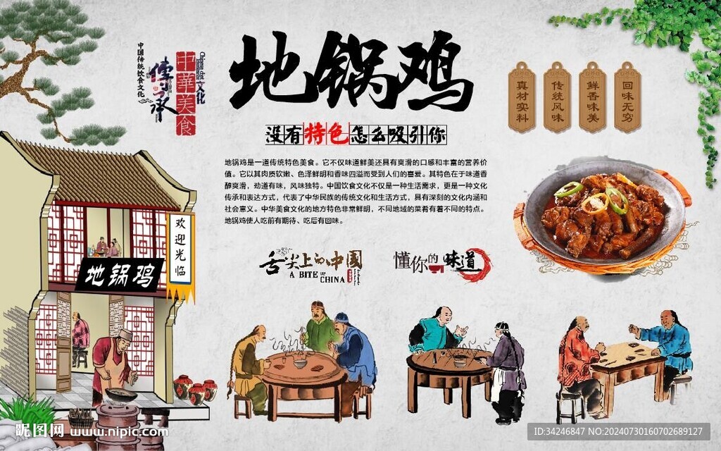 地锅鸡 