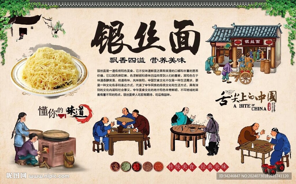 银丝面