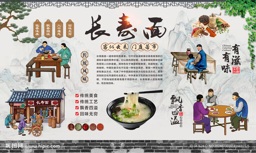 长寿面 