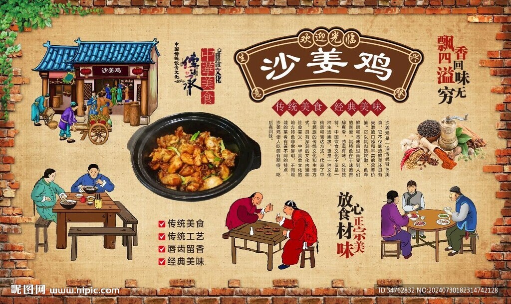 沙姜鸡 