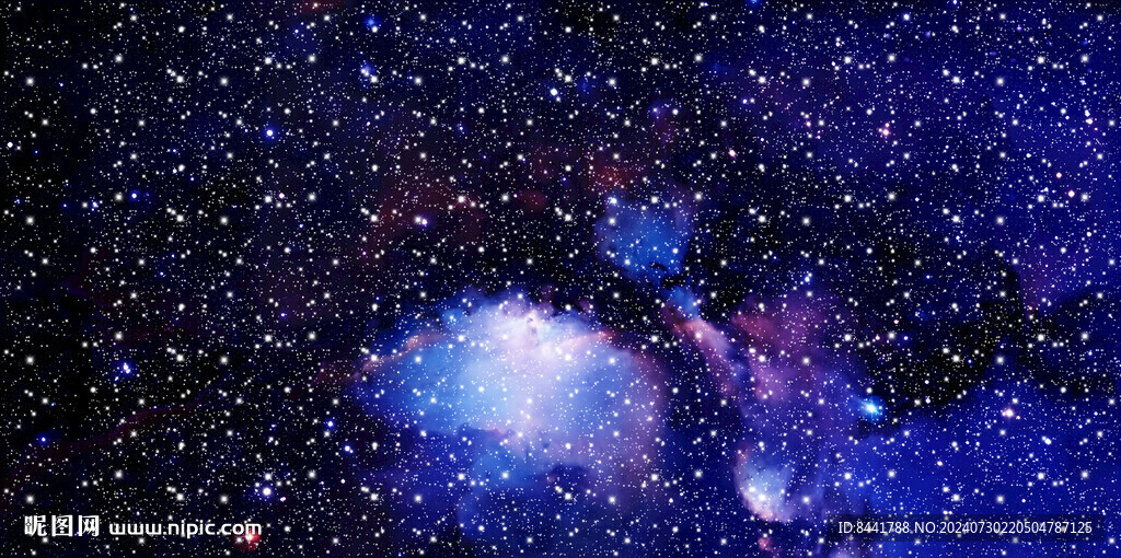蓝色星空