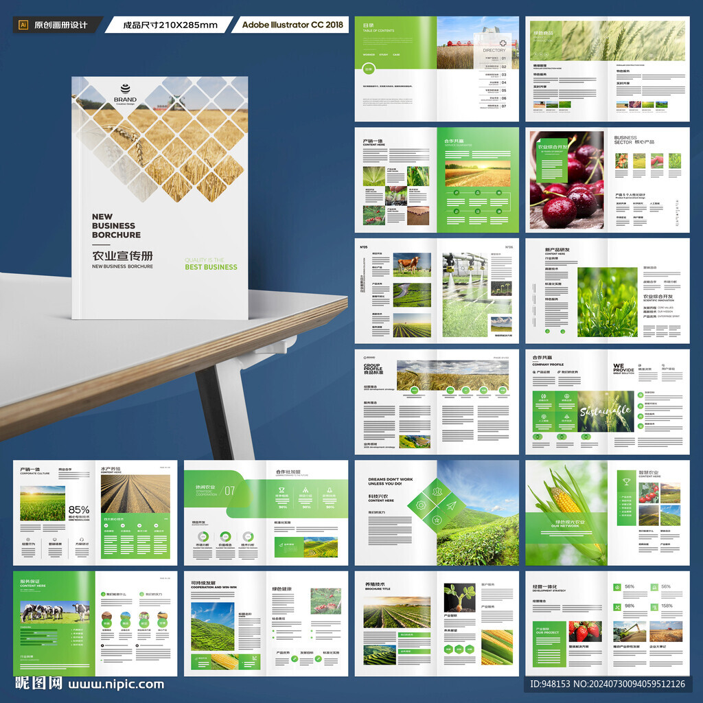 农产品画册