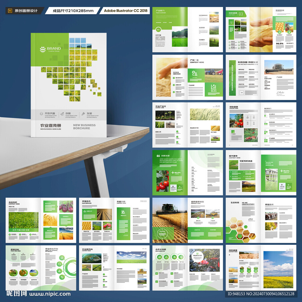 农业科技画册
