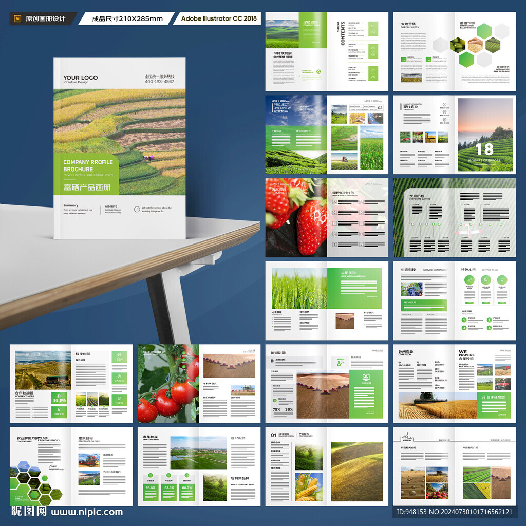 农业科技画册