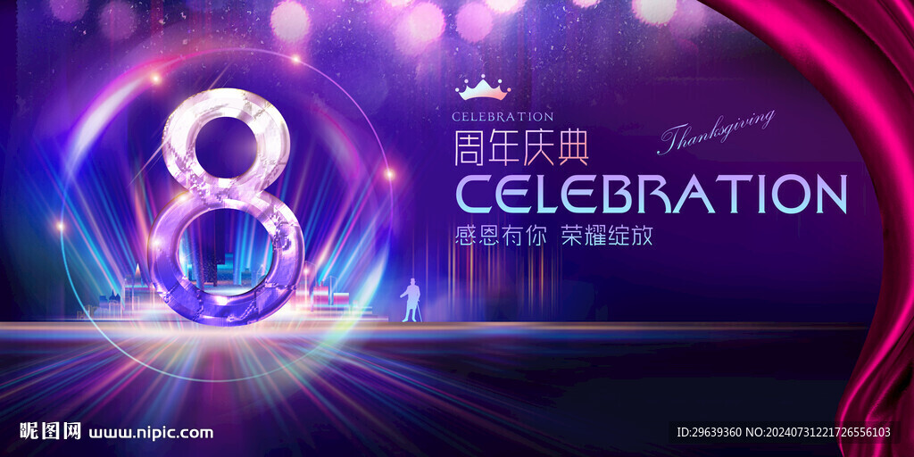 8周年