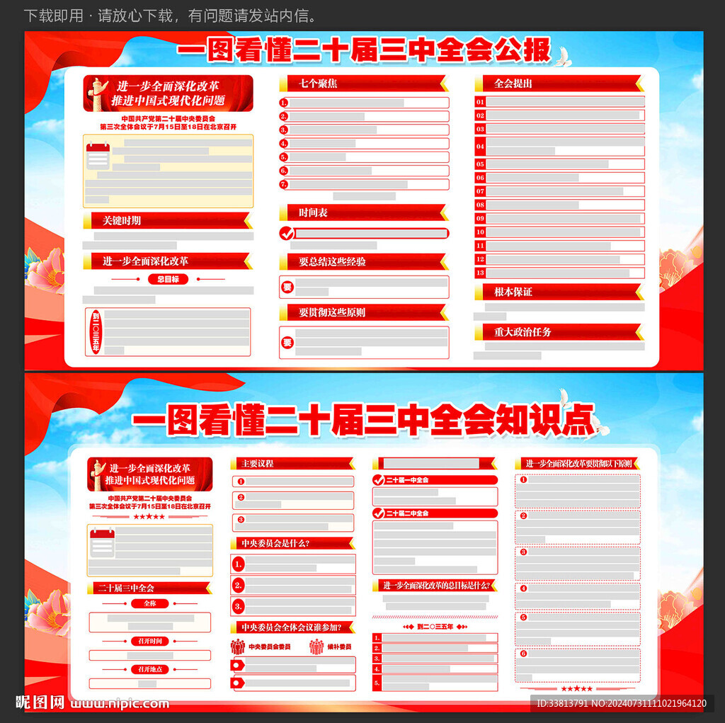 二十届三中全会公报