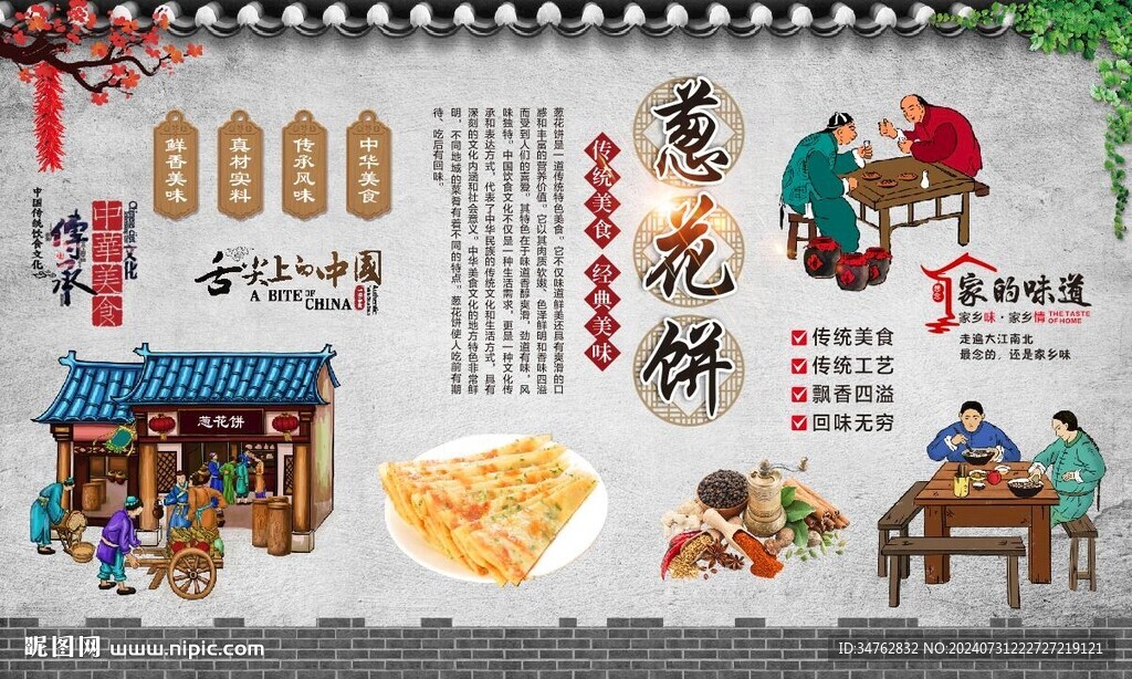 葱花饼 