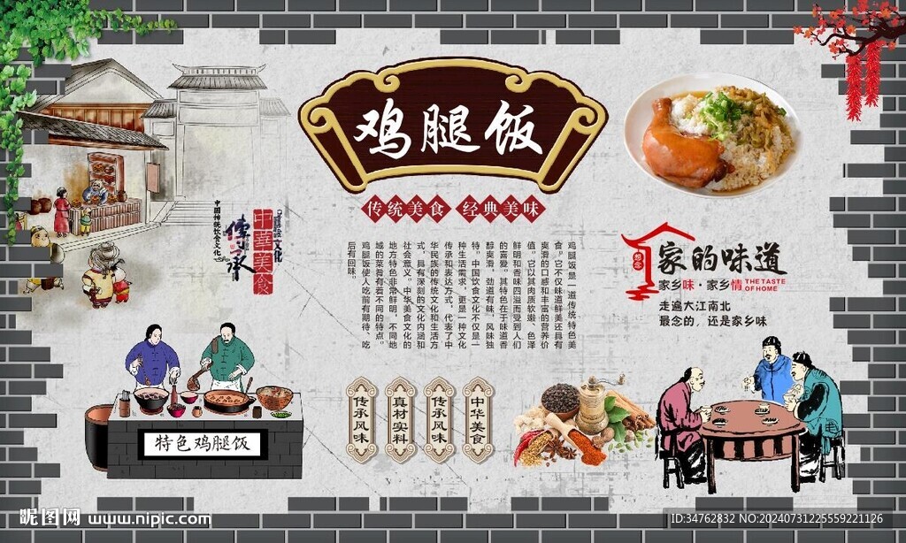 鸡腿饭 