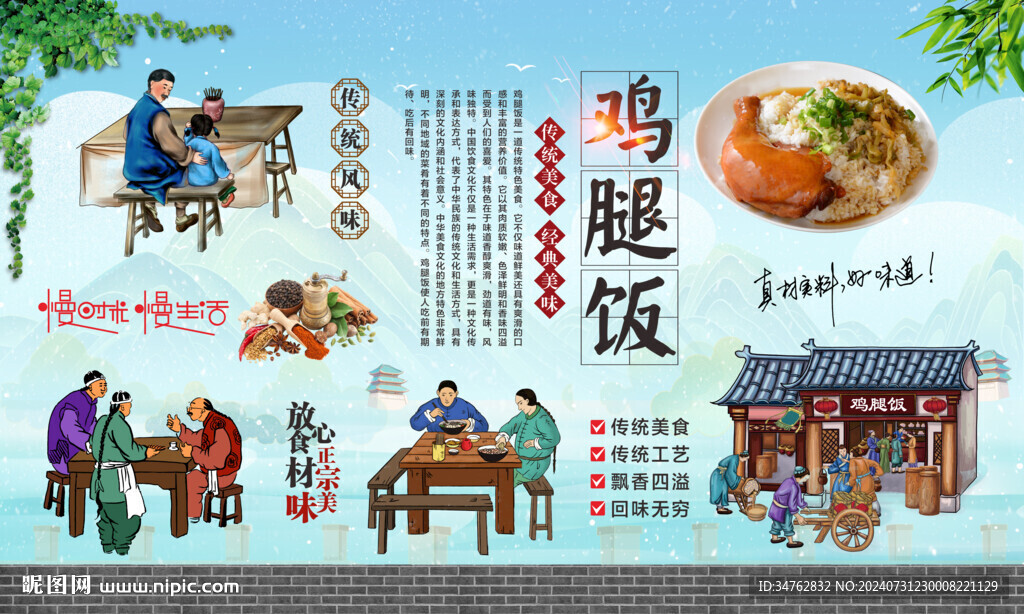 鸡腿饭 