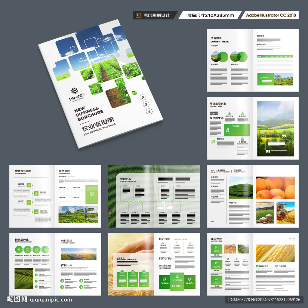绿色农业画册