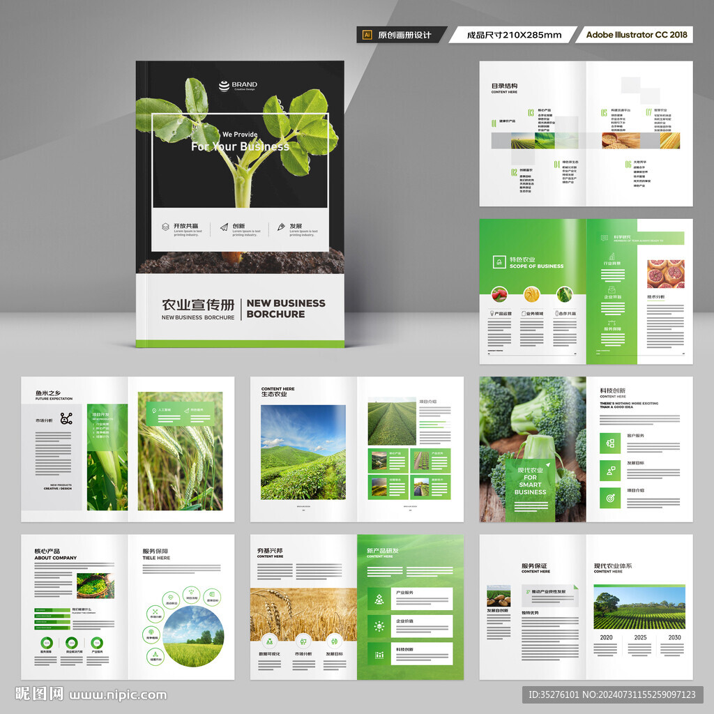 农业宣传册