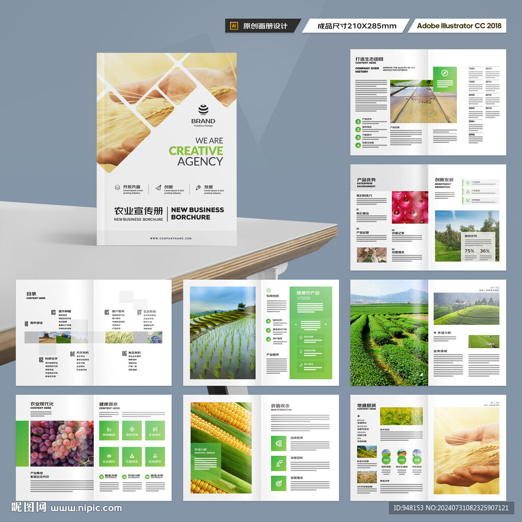 农业宣传册