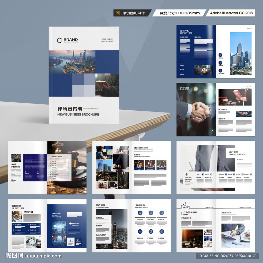 大气律师事务所画册