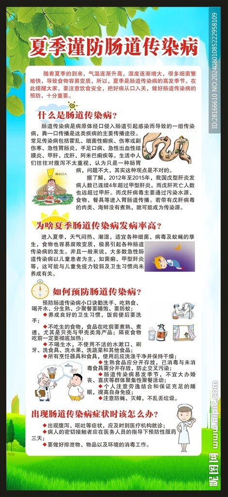 健康教育知识展架