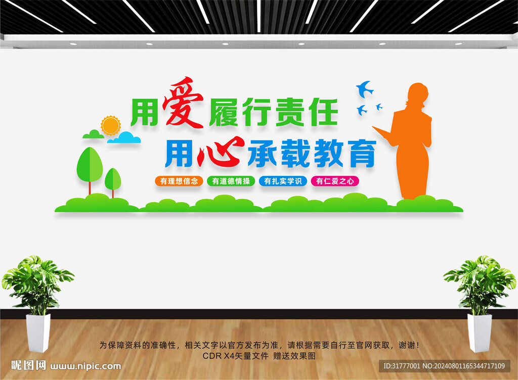 教师办公室文化墙