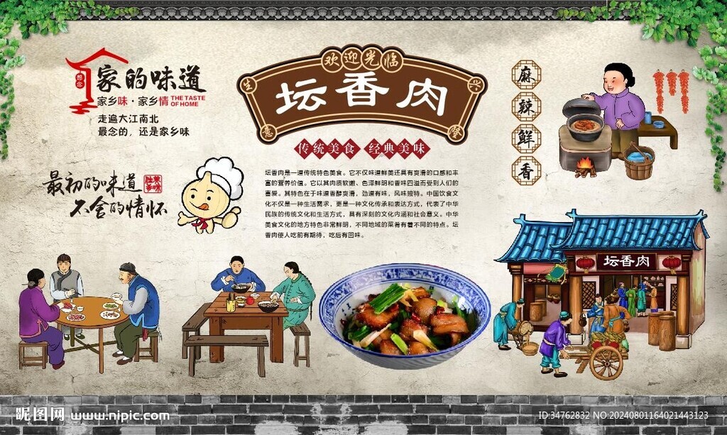 坛香肉 
