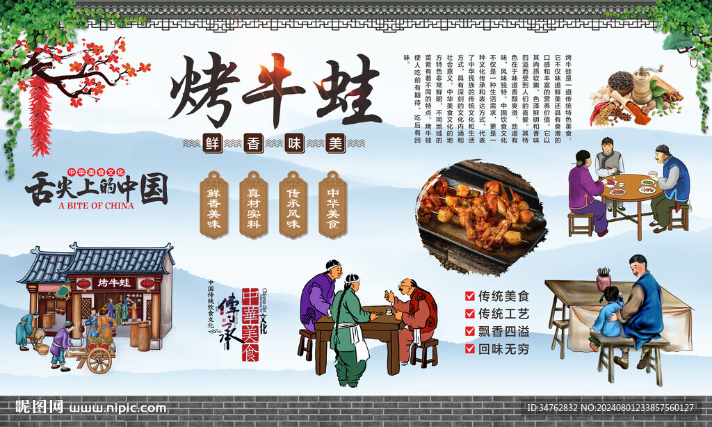 烤牛蛙 