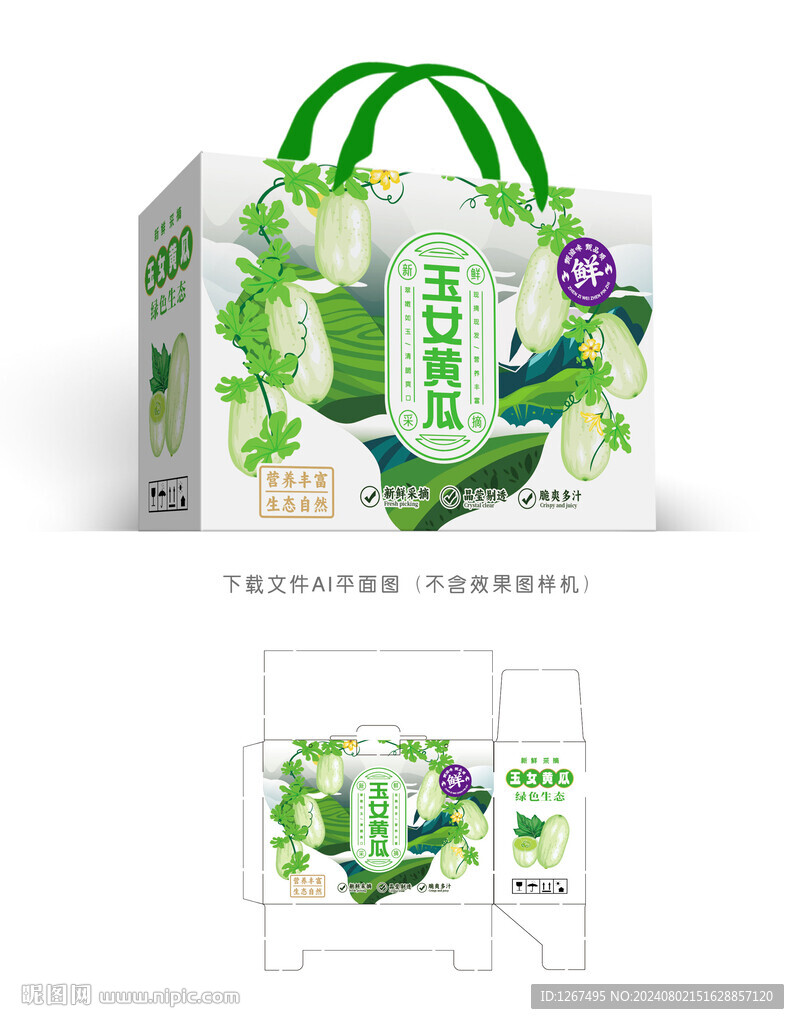 玉女小黄瓜盒