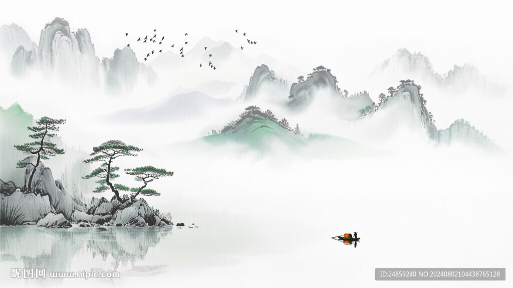 禅意风景画