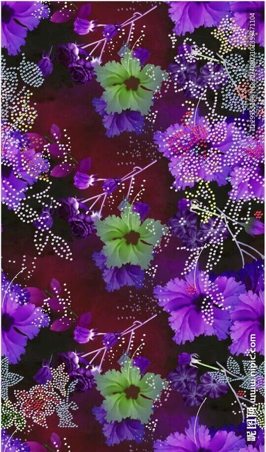 手绘花