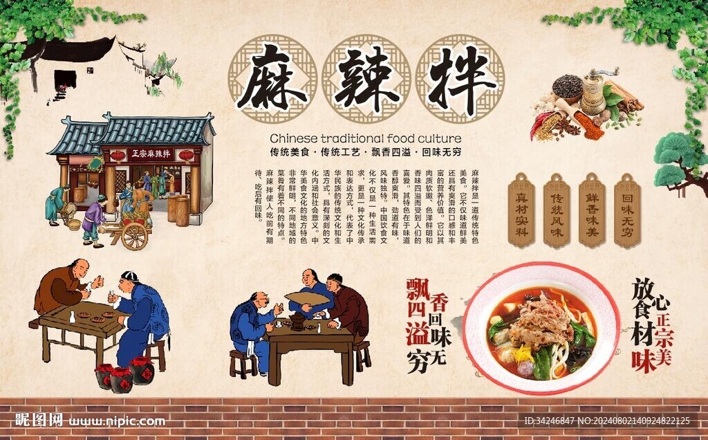 麻辣拌 