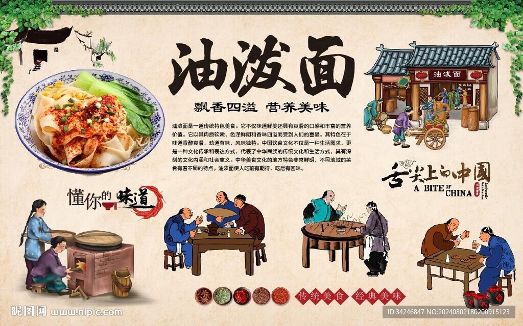 油泼面 
