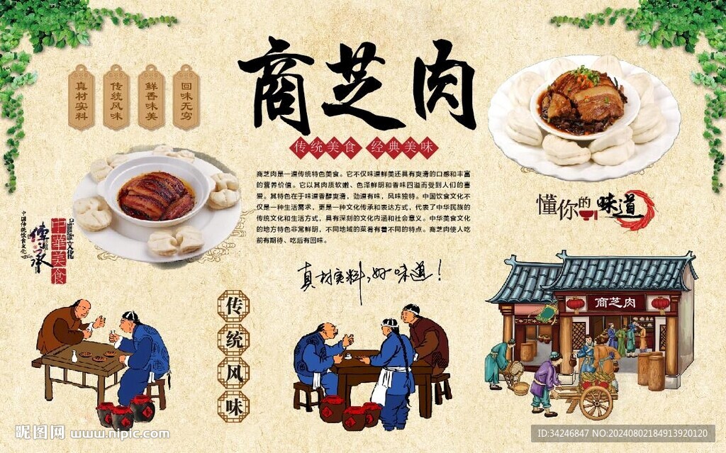 商芝肉 