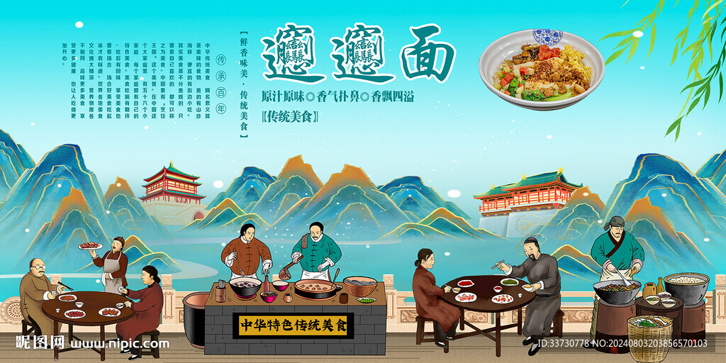 biangbiang面背景墙