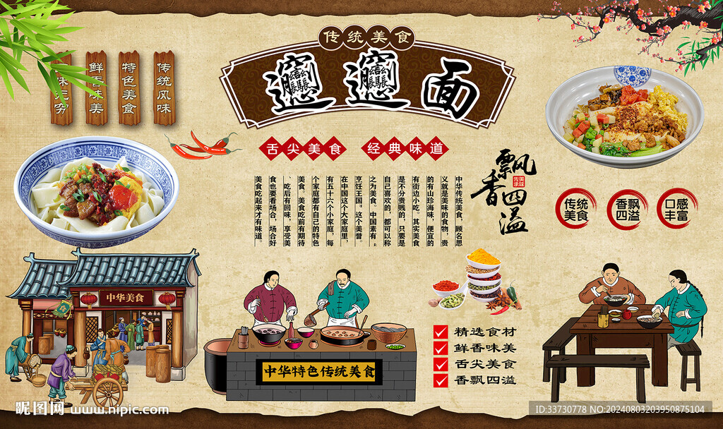 biangbiang面背景墙