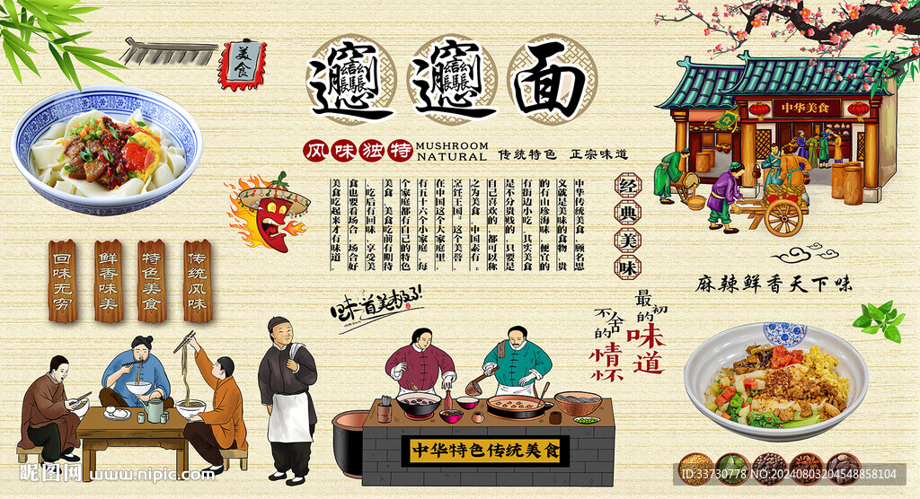 biangbiang面背景墙