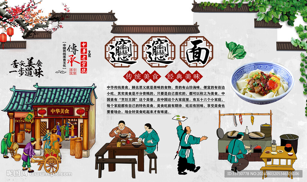 biangbiang面背景墙