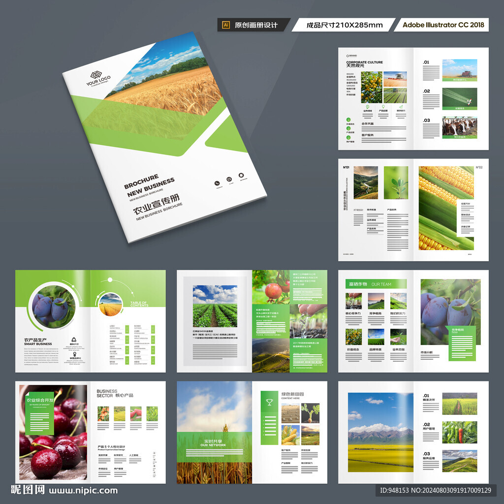 农业科技画册