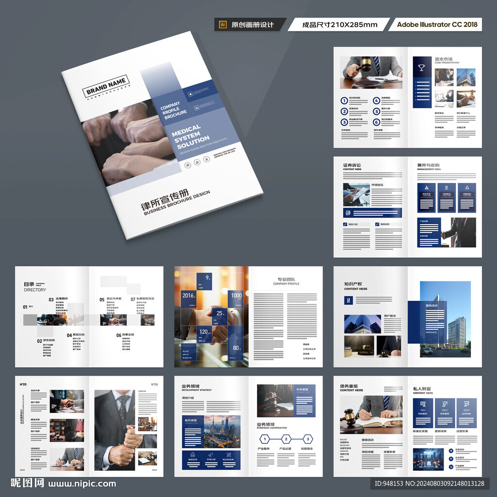 大气律师事务所画册