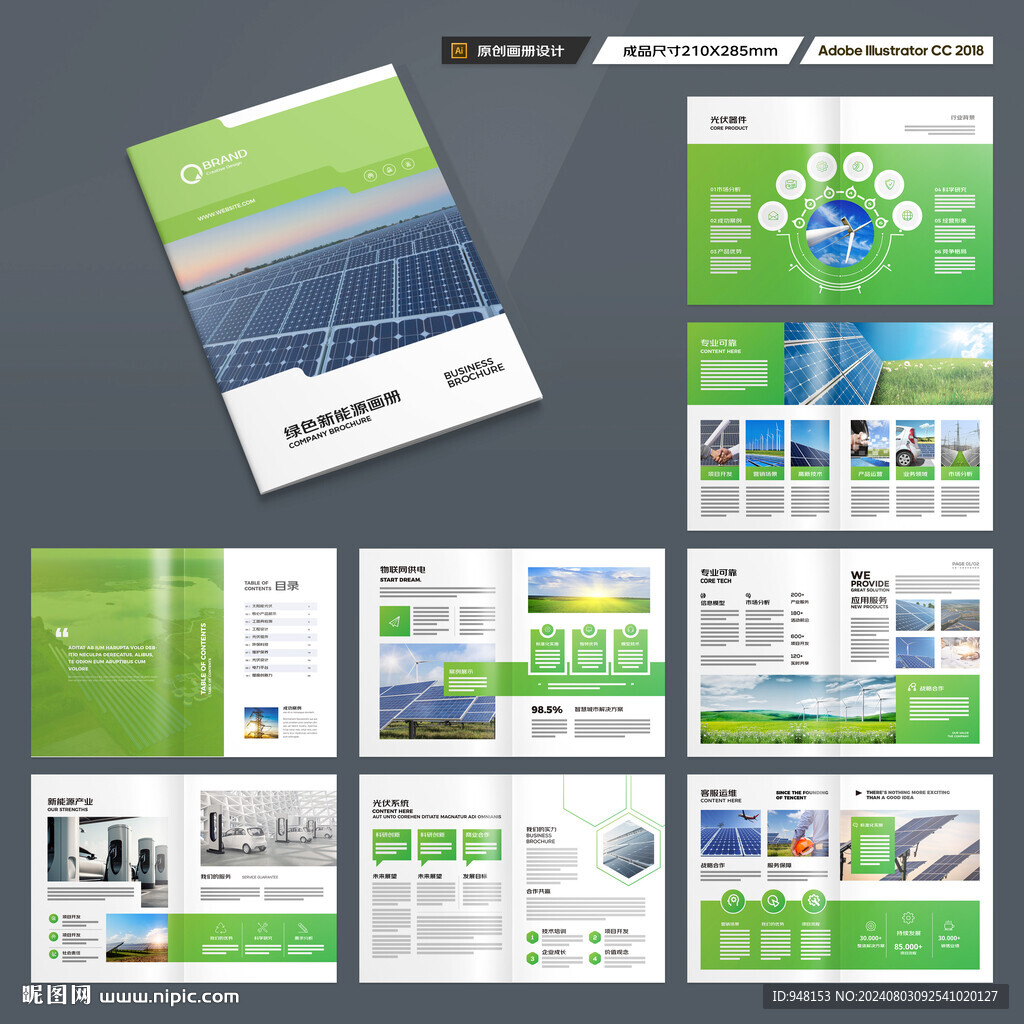 新能源宣传册