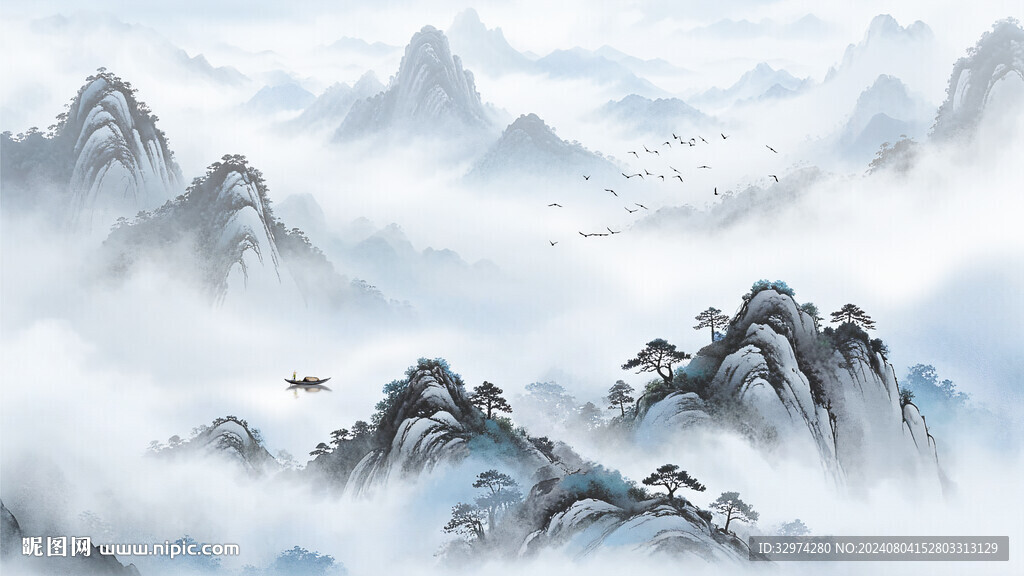 写意风景画