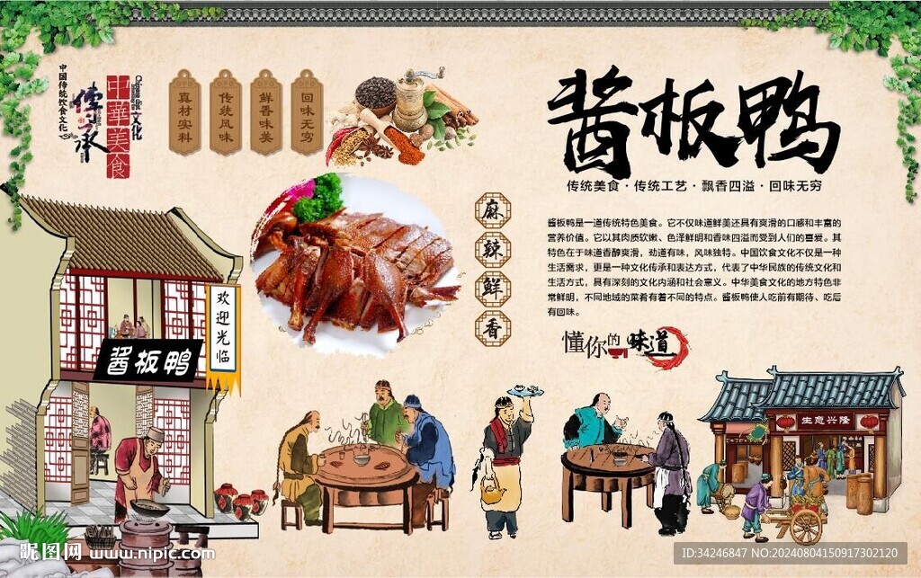 酱板鸭 