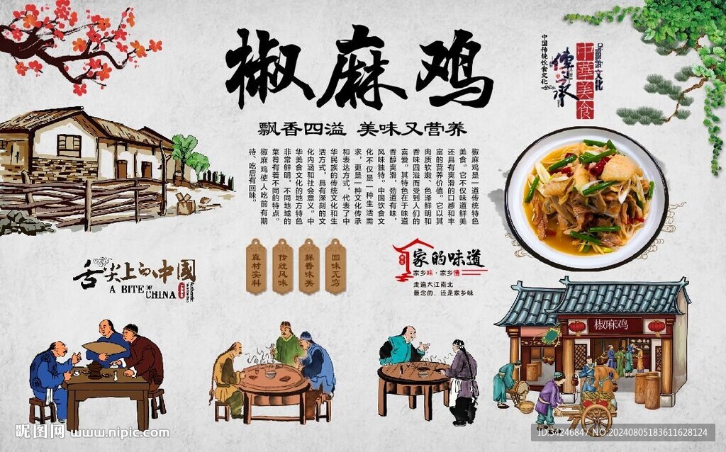 椒麻鸡 