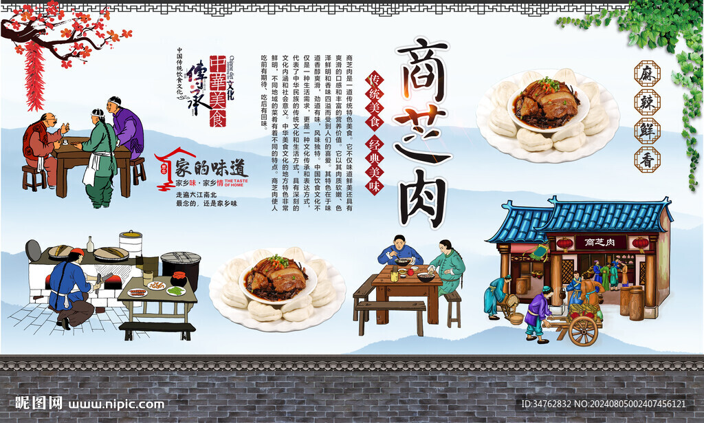 商芝肉 