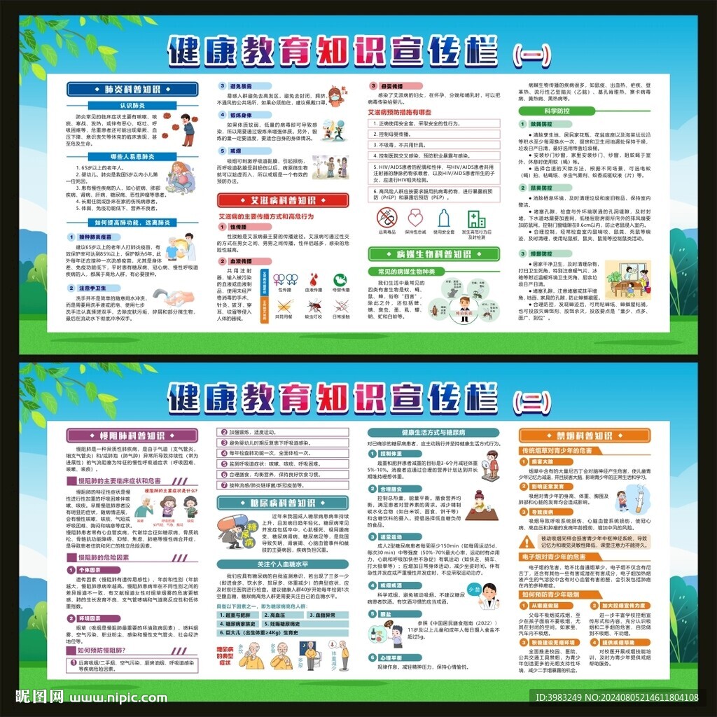 健康教育宣传栏