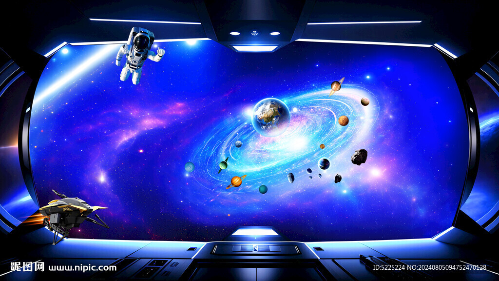 星空立体画